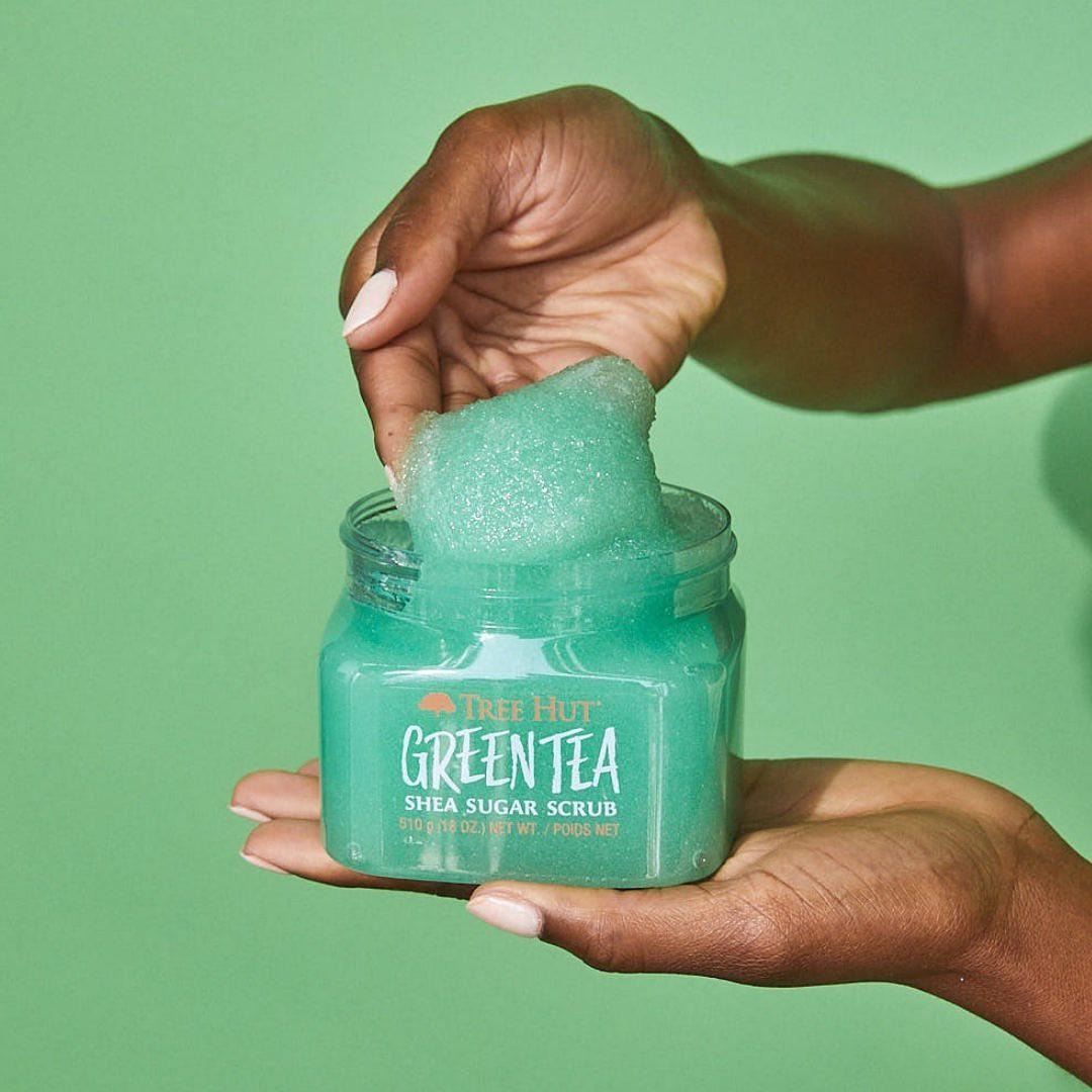 Exfoliante corporal Tree Hut Green Tea 510 gr