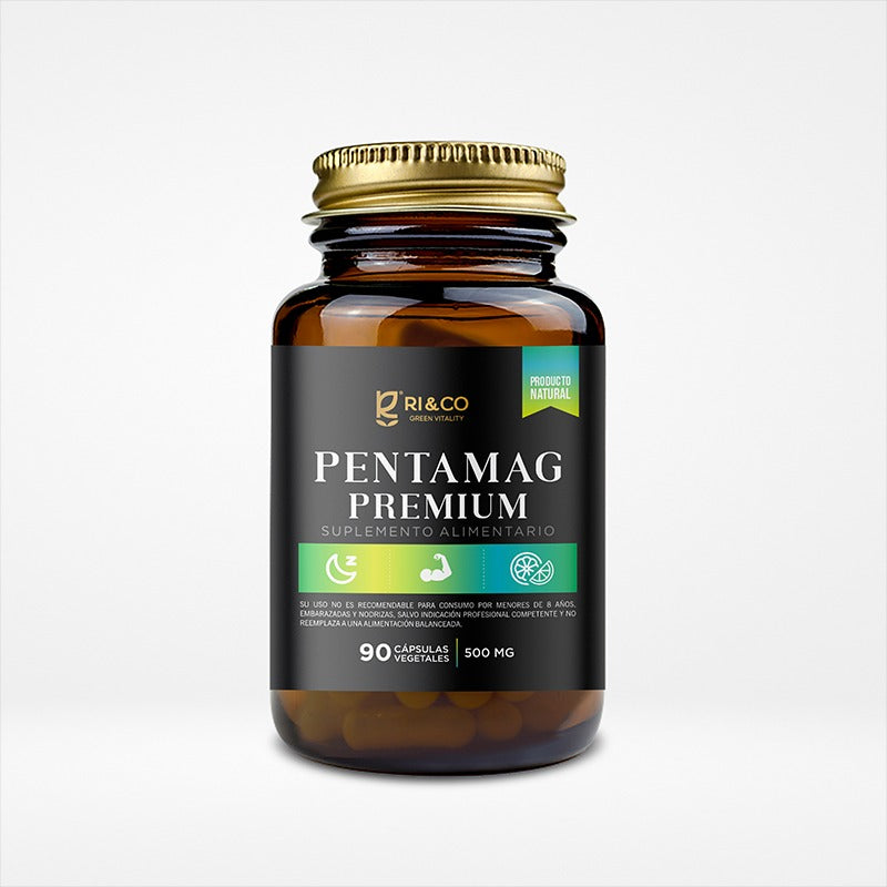 PentaMag Premium 500 mg - 90 Cápsulas