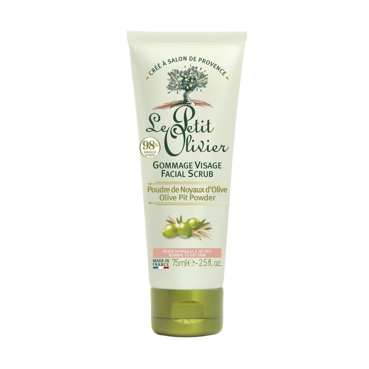 Gel Exfoliante Rostro Oliva 75 ml