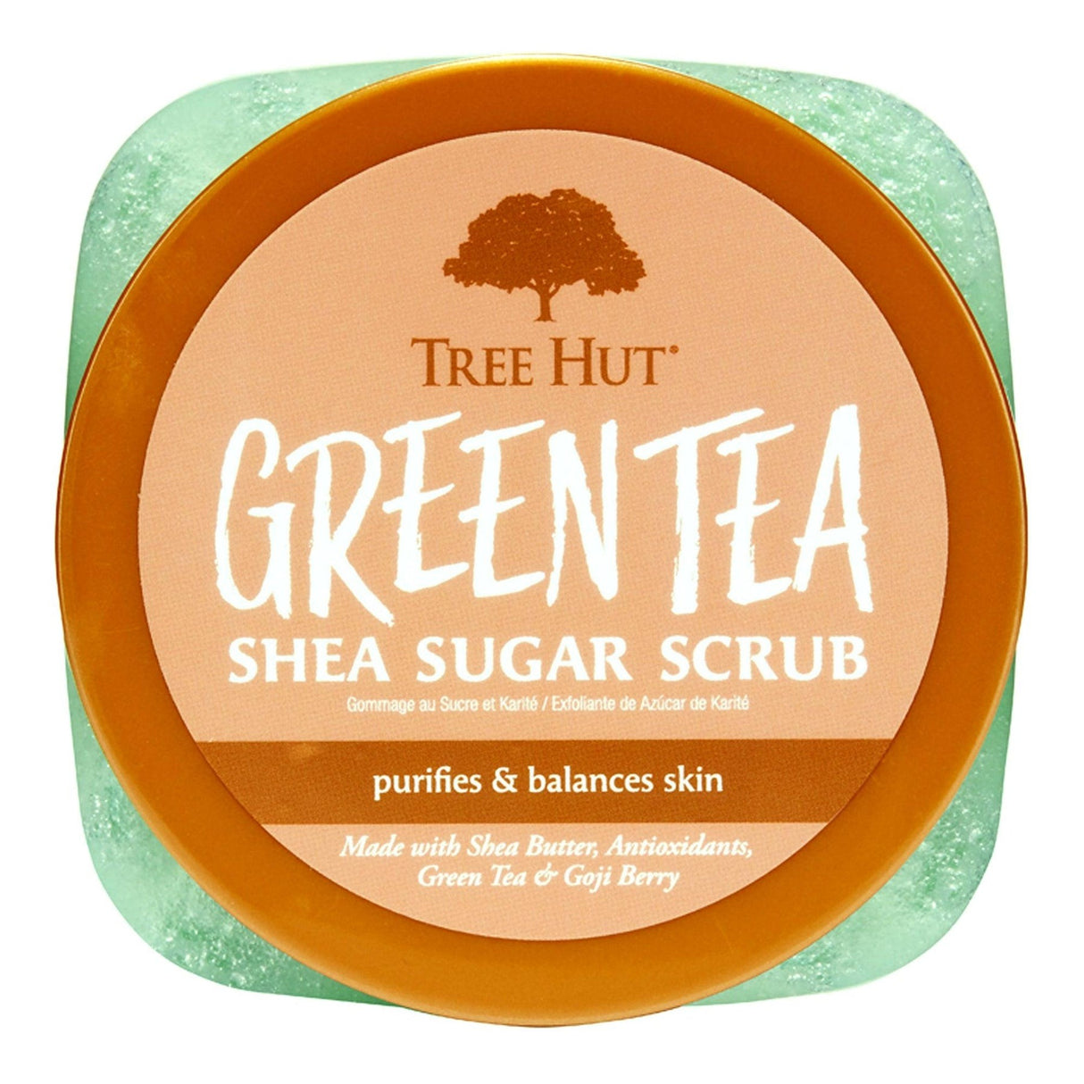Exfoliante corporal Tree Hut Green Tea 510 gr