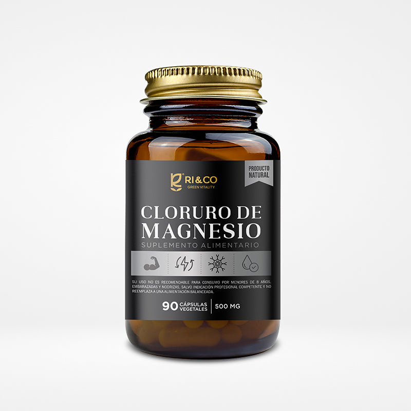Cloruro de Magnesio (90 cap x 500 mg)