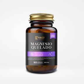 Magnesio Quelado 500 mg - 90 Cápsulas