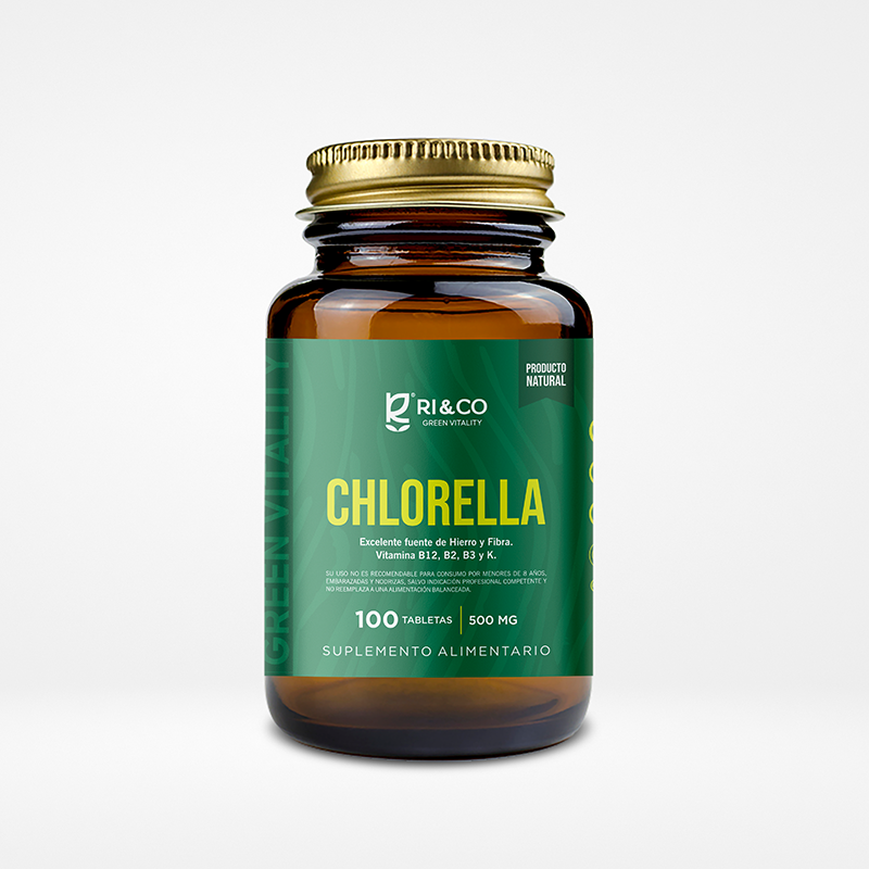 Chlorella en Tabletas (100 tabletas x 500 mg)