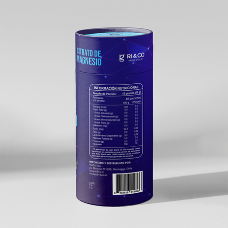 Citrato de Magnesio en Polvo 350 gr