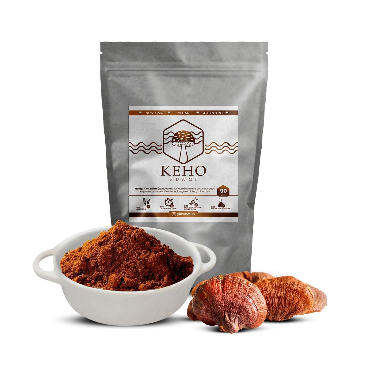Reishi 90 gr - Keho Fungi