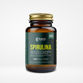 Espirulina en Tabletas - 500 mg - 100 Tabletas